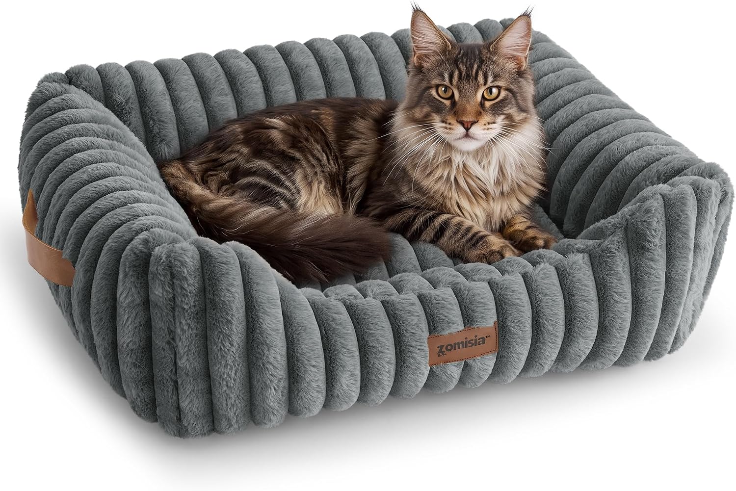 ZOMISIA Orthopedic Large Cat Bed 25x21