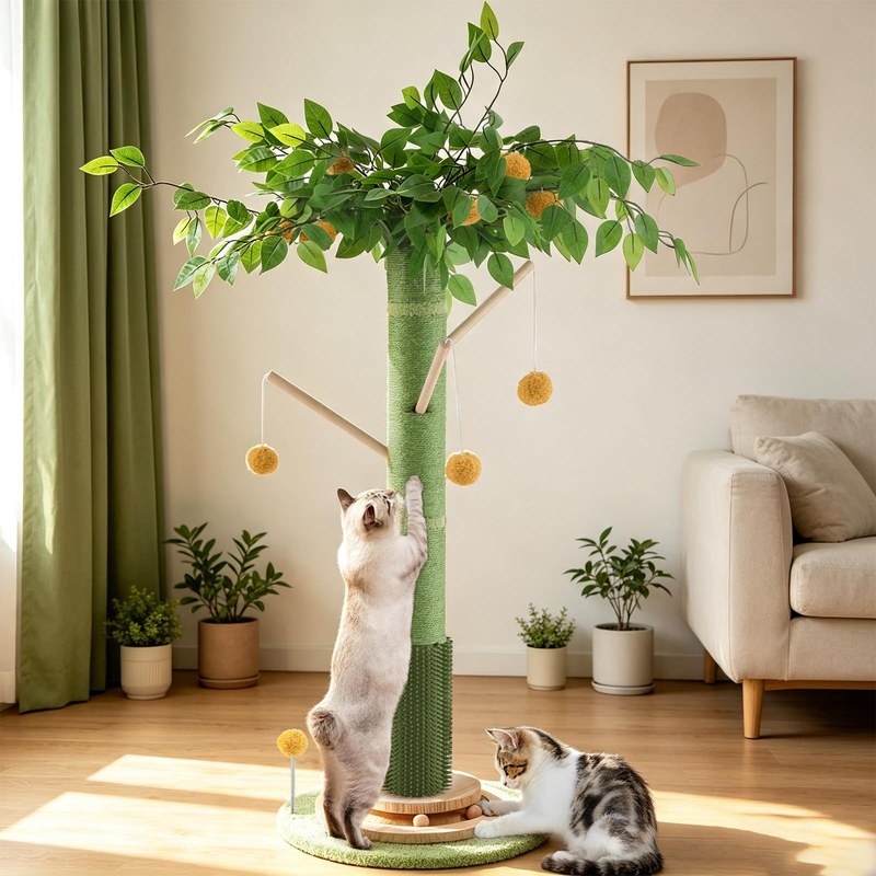 Bumaigo Extra-Large Sisal Cat Scratcher Bed