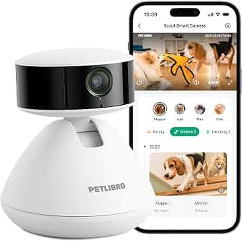 PETLIBRO AI Cat Camera with 360° View