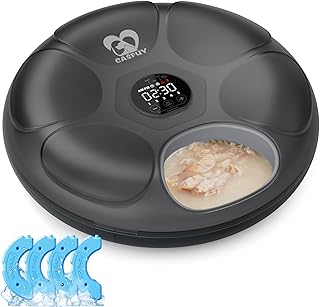 Casfuy Cordless Automatic Wet and Moist Food Cat Feeder