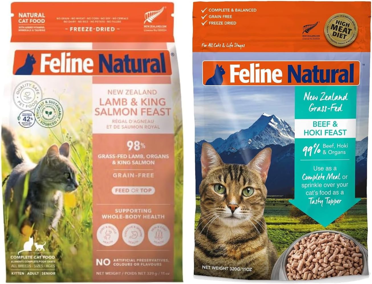 Feline Natural High Protein Freeze-Dried