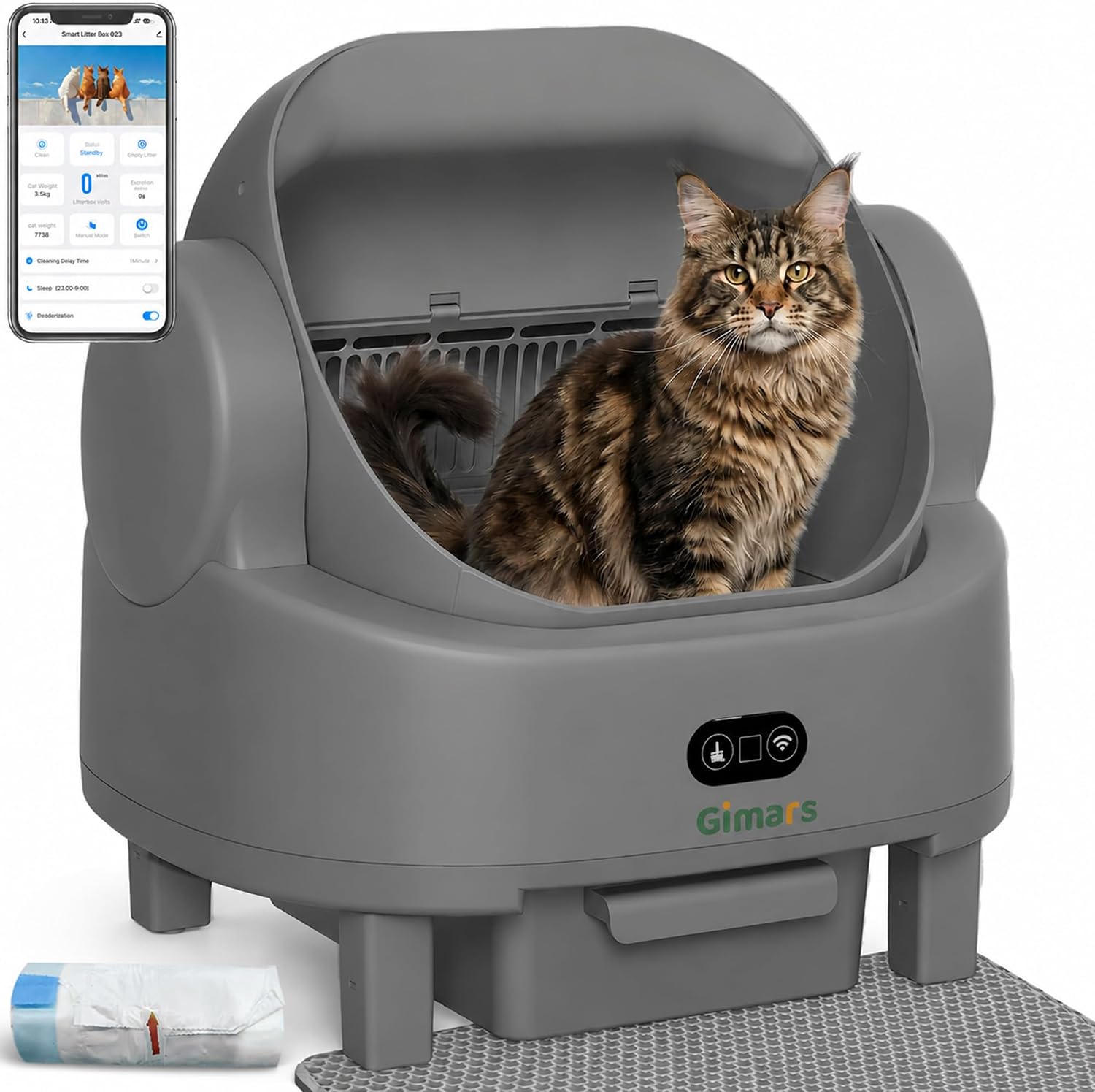 Gimars Open-Top Automatic Box