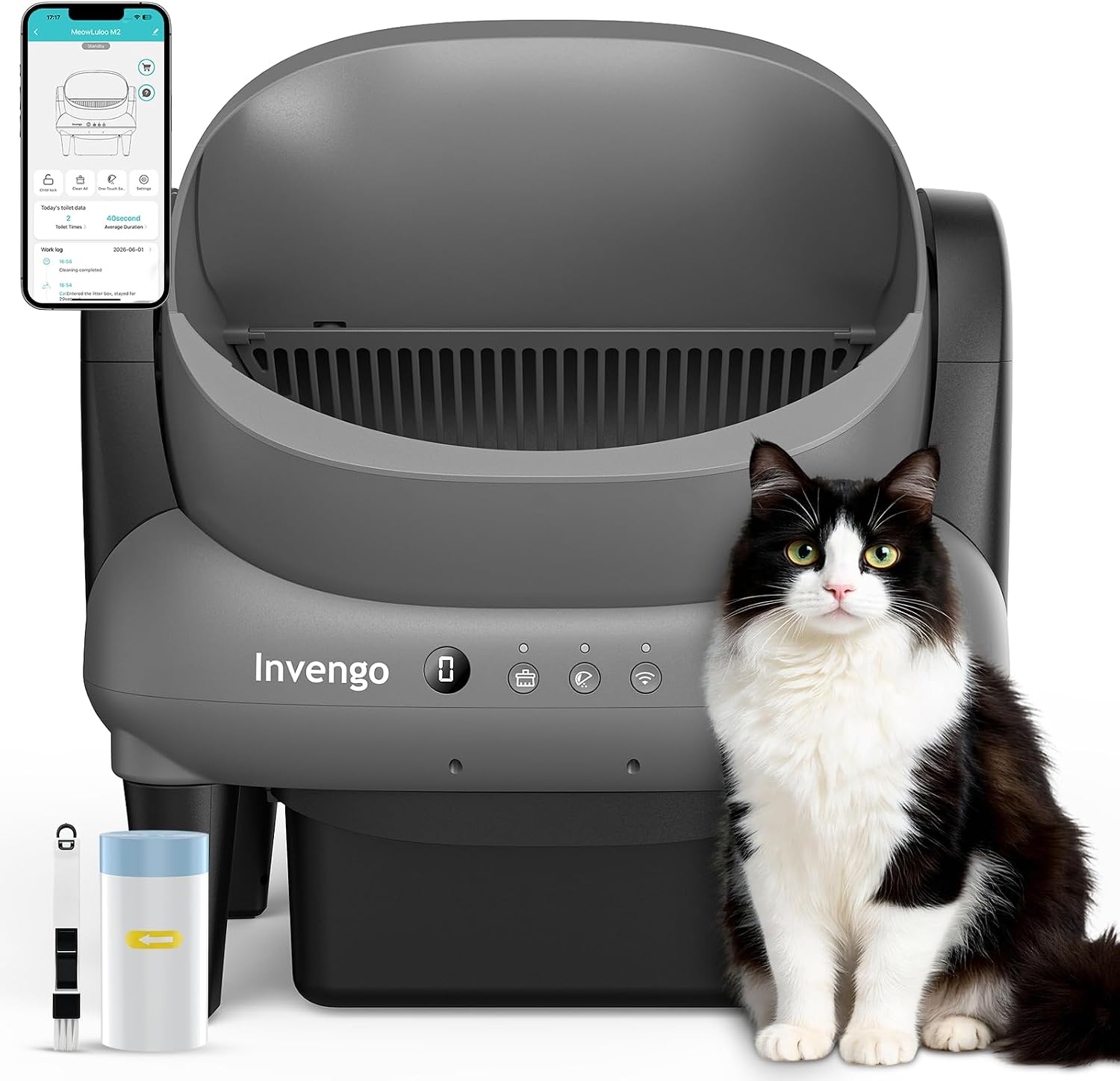 Invengo Open-Top Self-Cleaning Box