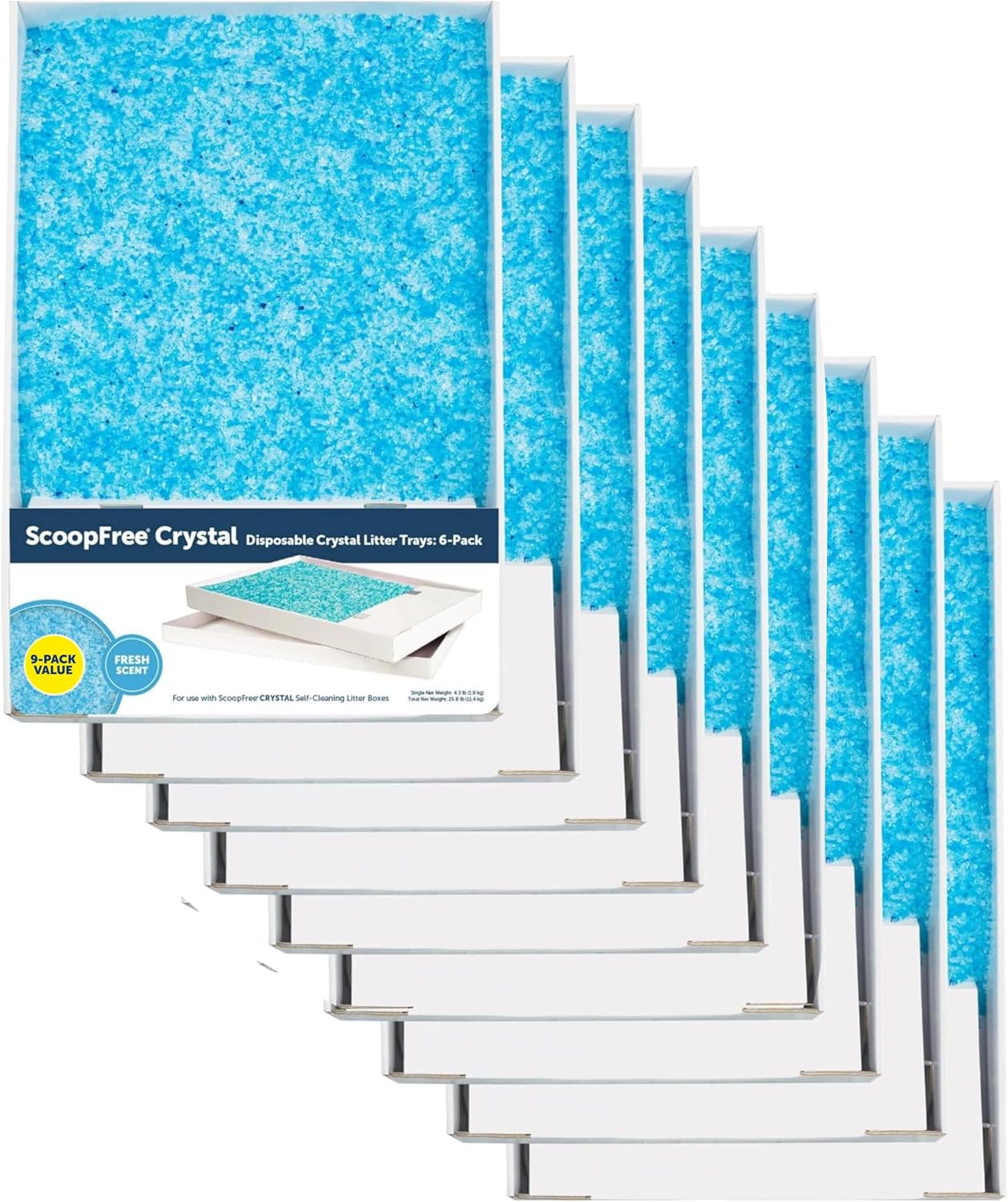 PetSafe ScoopFree Disposable Crystal Cat Litter Tray