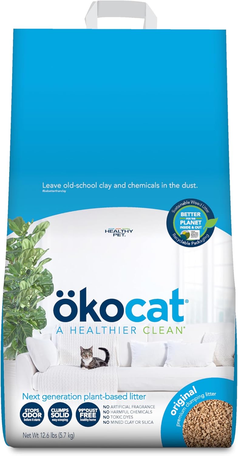 ökocat Original Wood Clumping Litter