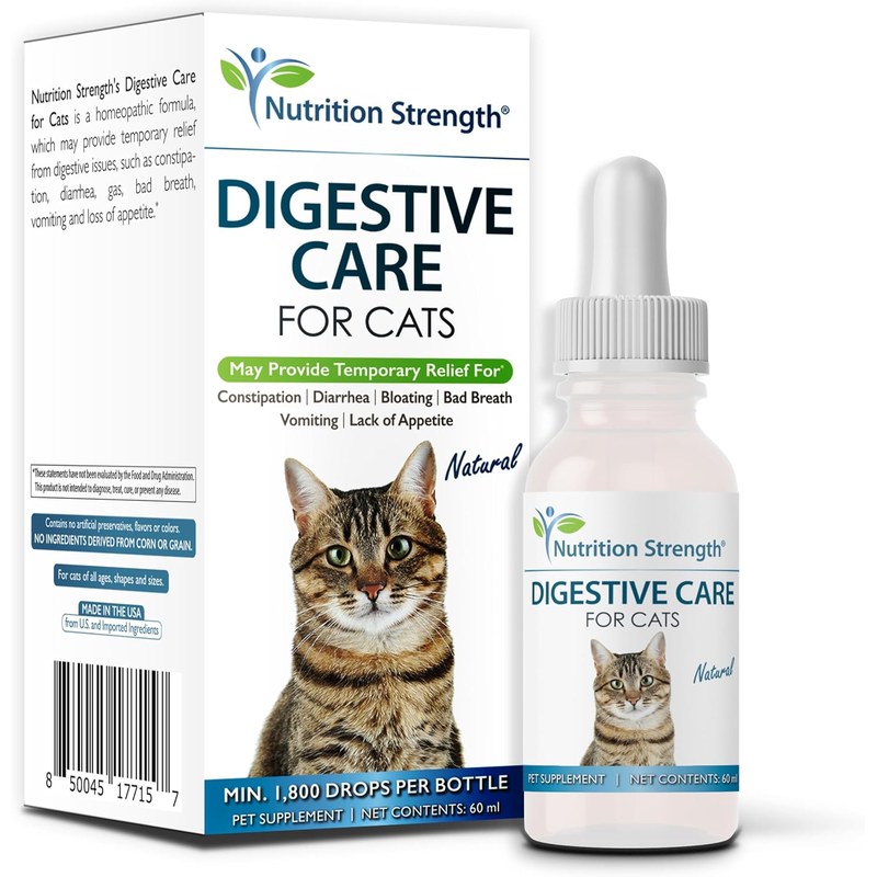 Digestive Care for Cats – Natural Constipation Relief