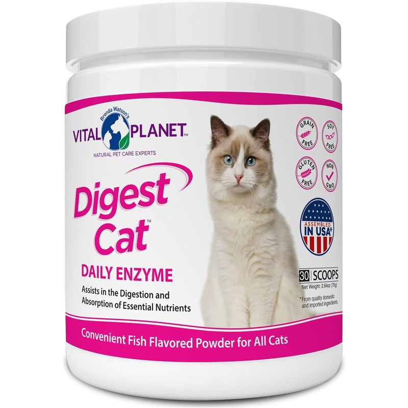 Vital Planet – Digest Cat Digestive Enzyme Blend