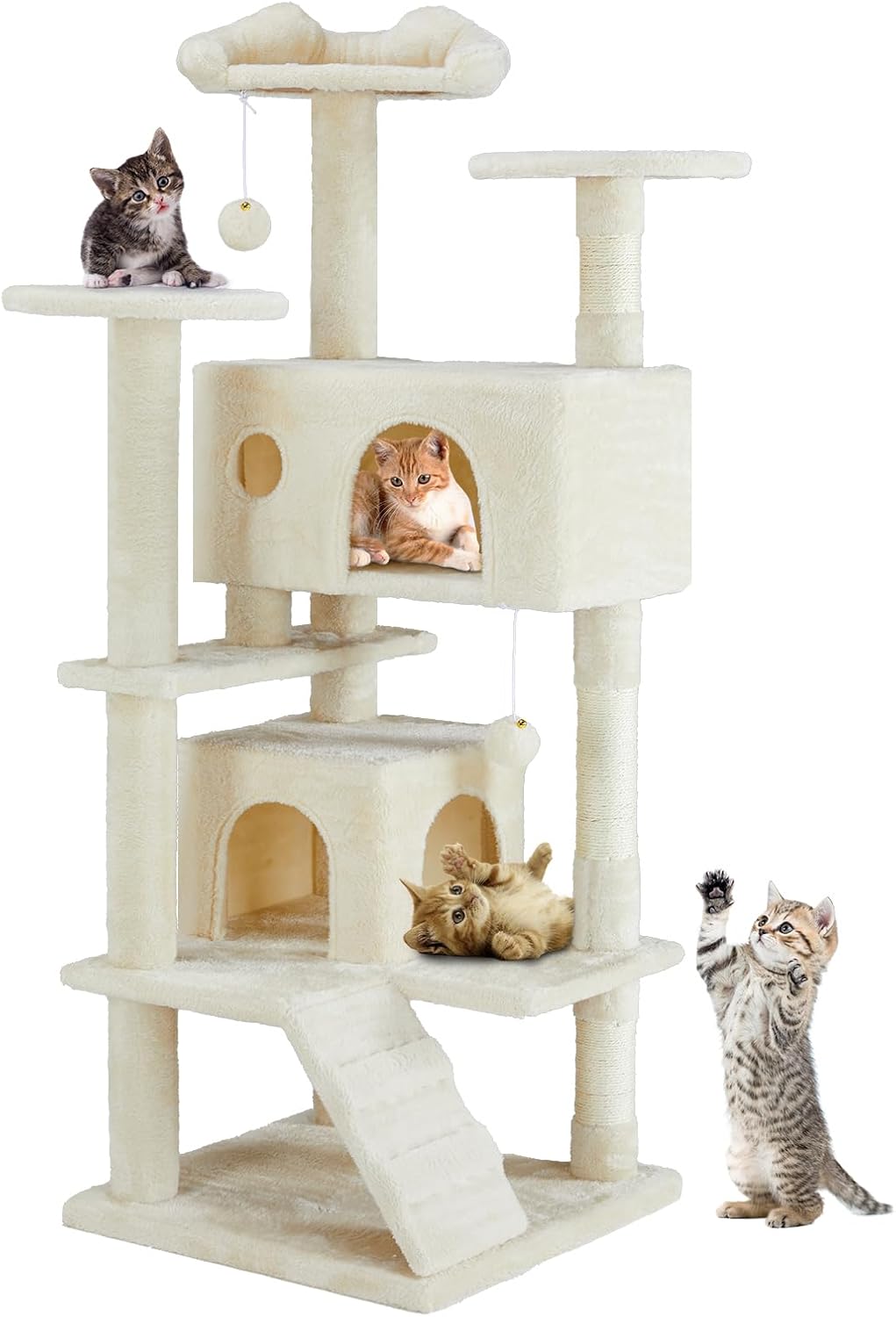 DUMOS 54-Inch Cat Tree Tower