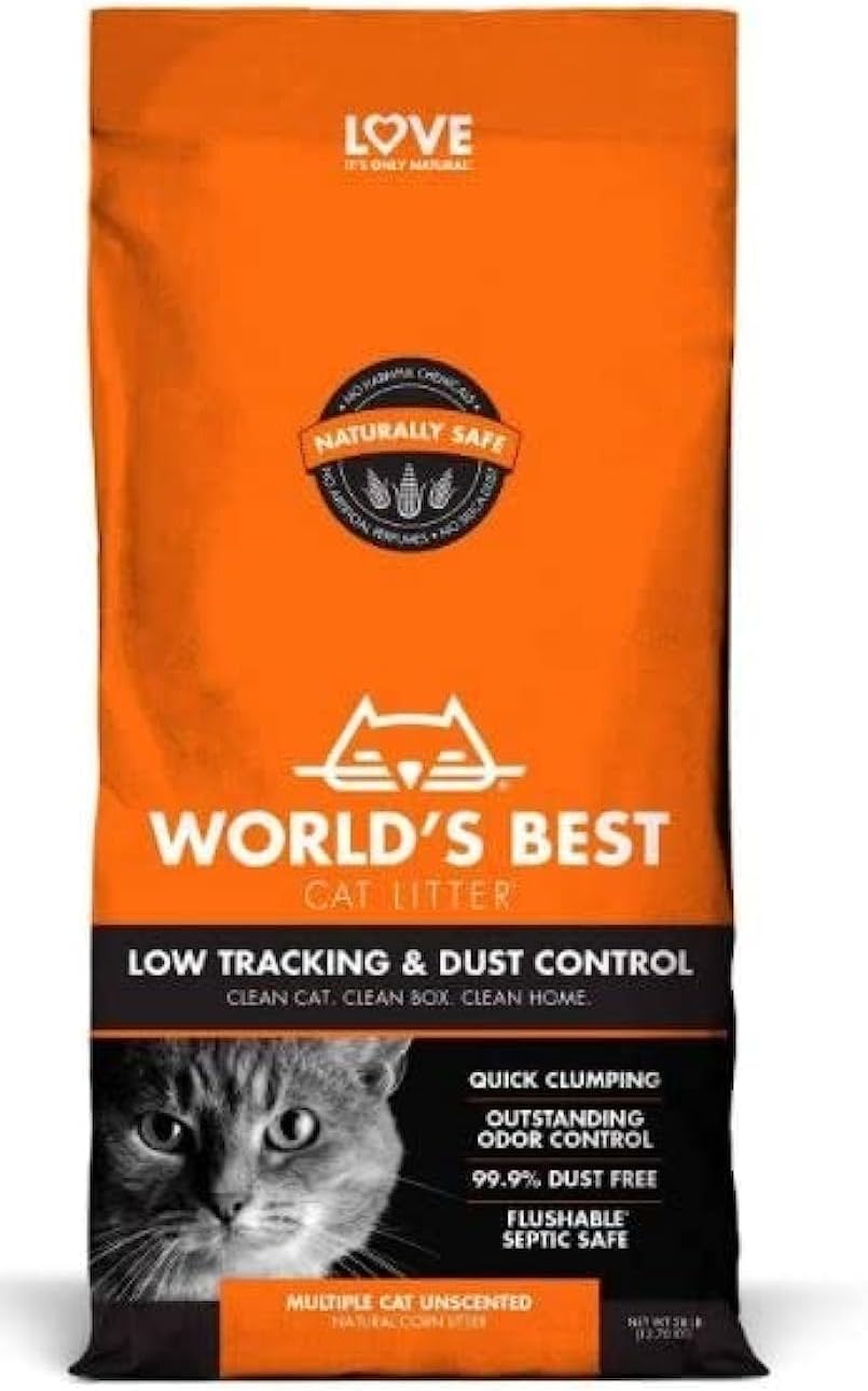 World's Best Cat Litter Low Tracking/Dust